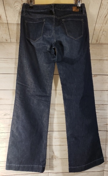Express X2 Dark Wash Wide Leg Jeans - Picture 5 of 7